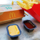 10-piece McNugget meal with two dipping sauces and fries
